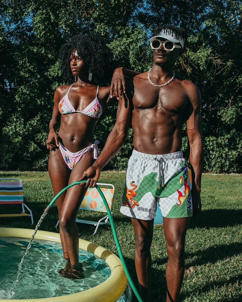 Pink Sprayground Wtf 2.0 Women's Bikini Tops | 959637813
