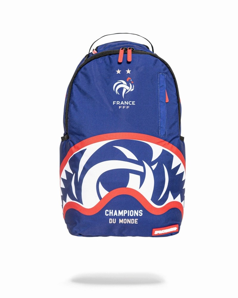 Purple Sprayground Fff Men\'s Backpacks | 238851423