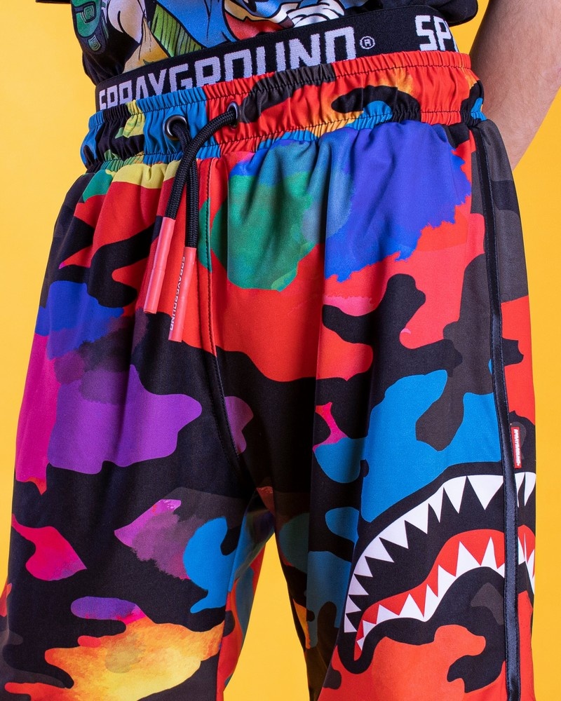 Red Sprayground Bermuda Costume Kids' Shorts | 368590884