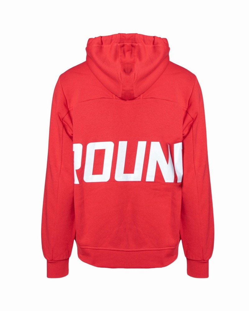 Red Sprayground Big Logo Men's Hoodie | 419933304