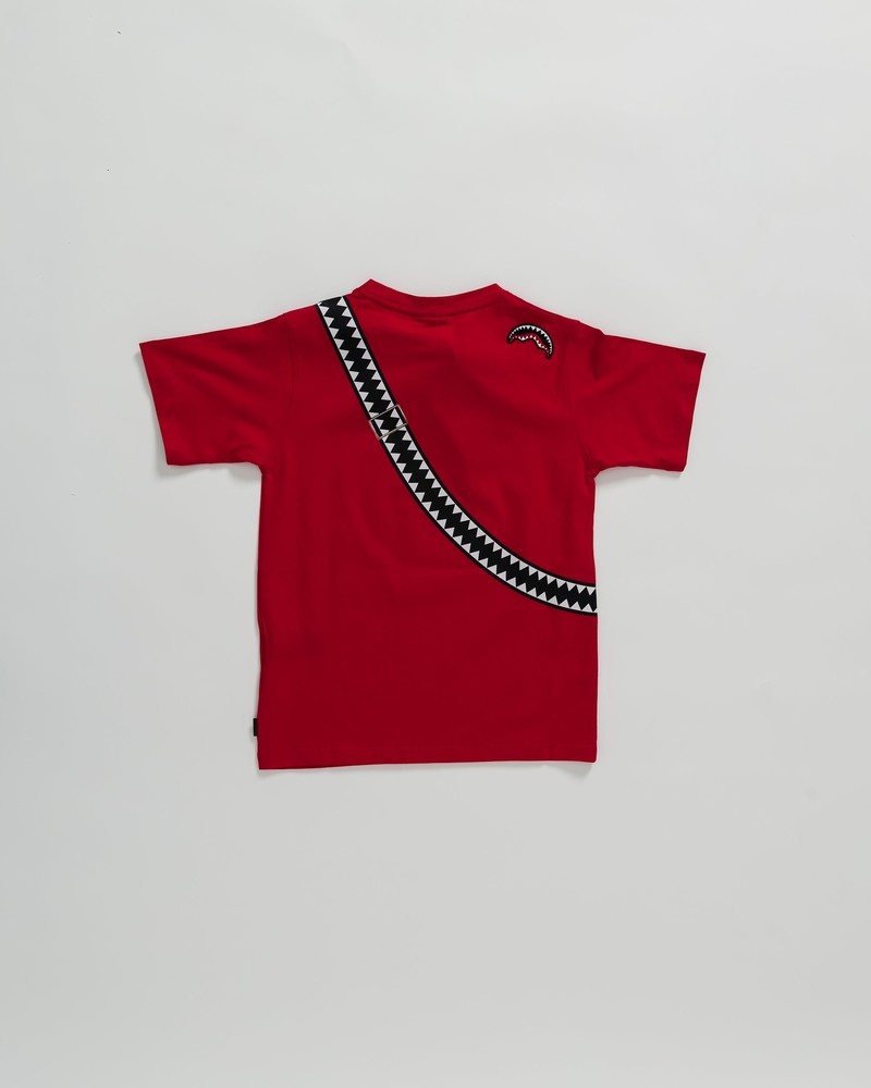Red Sprayground Crossbody Kids' T Shirts | 393031145