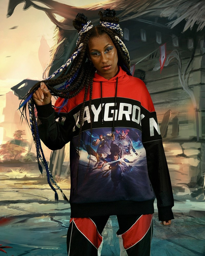 Red Sprayground Lol Group Men's Hoodie | 199799073