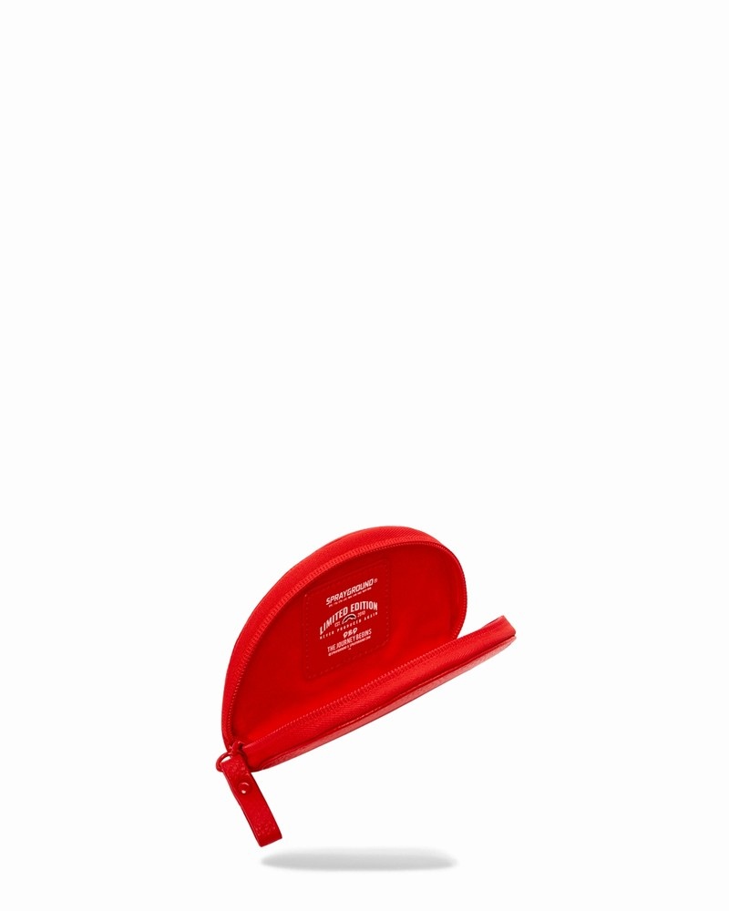 Red Sprayground Riviera Men's Pouches | 594571930