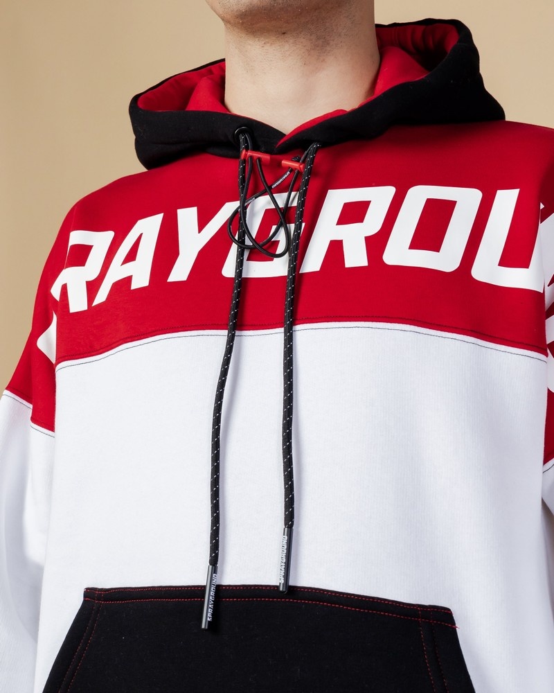 Red Sprayground Tech Men's Hoodie | 756112209
