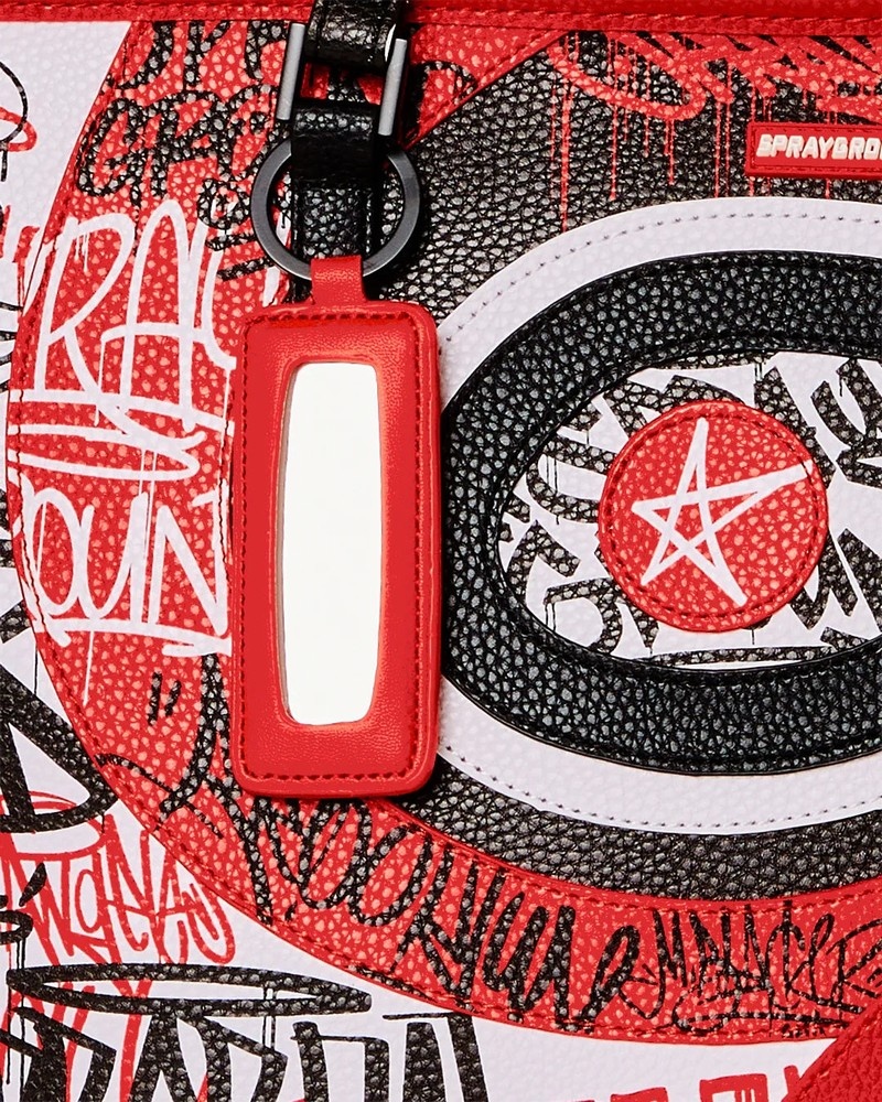 Red Sprayground Vandal Men's Tote Bags | 936452555