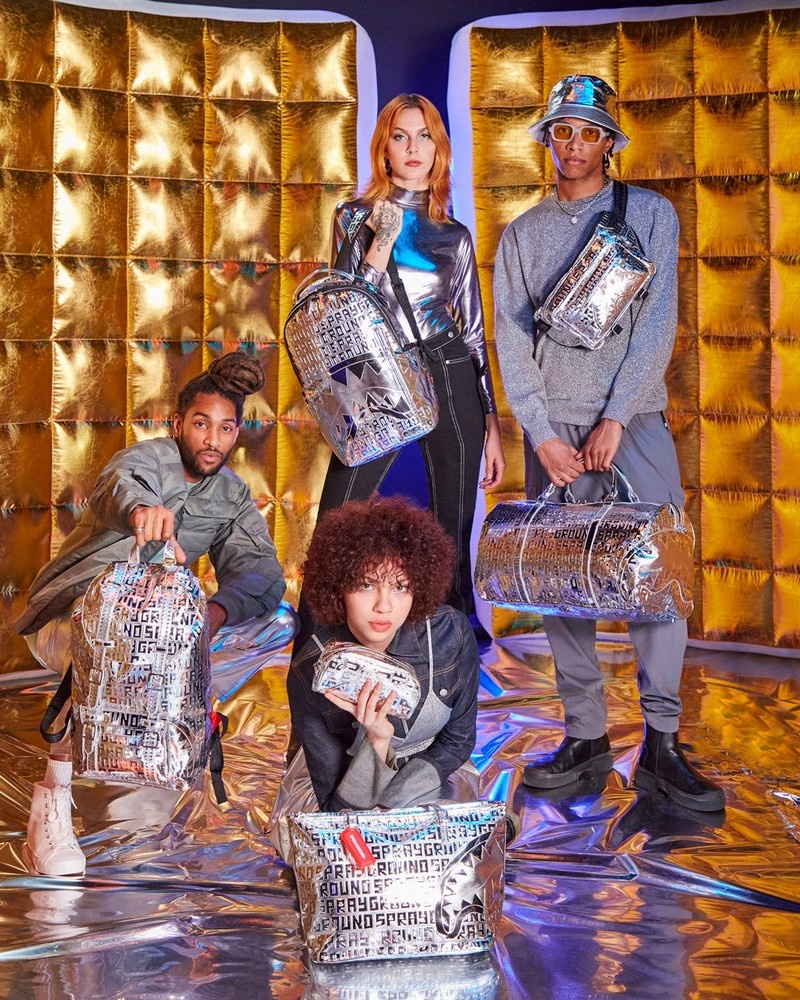 Silver Sprayground Future Titan Men's Tote Bags | 454392928