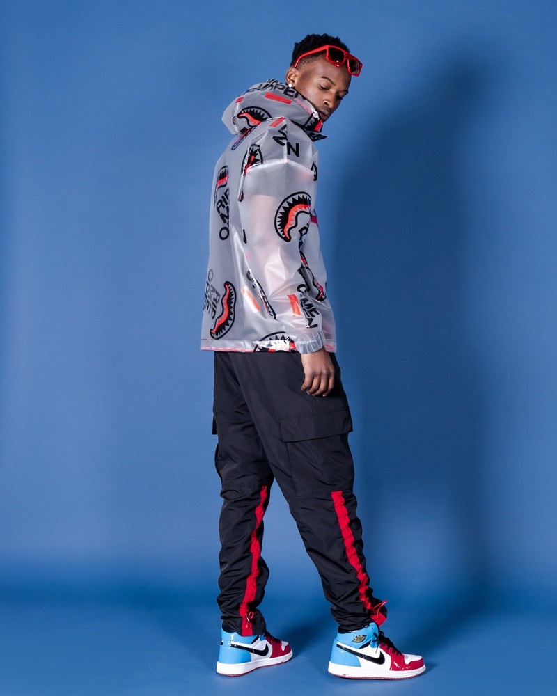 Transparent Sprayground Rip Me Open Men's Jackets | 125792894