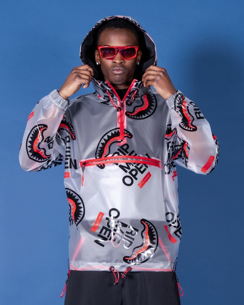 Transparent Sprayground Rip Me Open Men's Jackets | 125792894