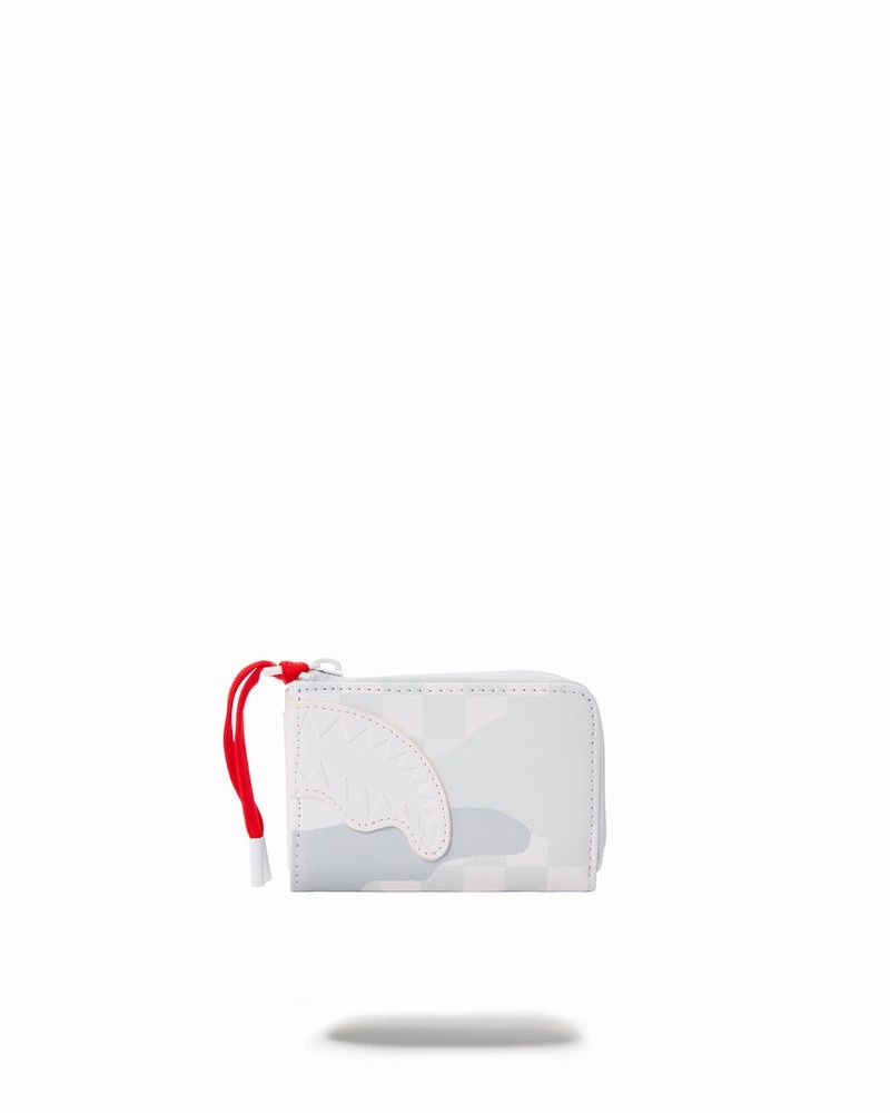 White Sprayground 3am Le Blanc Men's Wallets | 587166669
