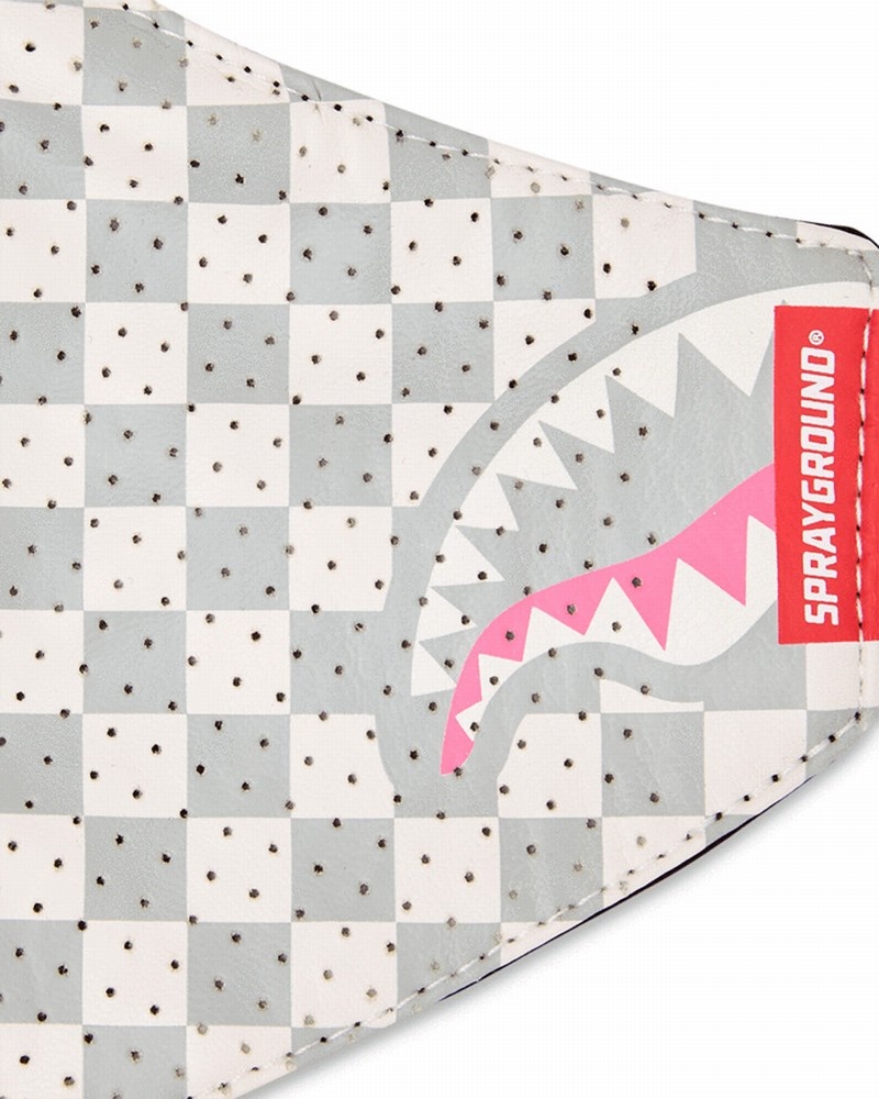 White Sprayground Fixed Filter Rose All Day Pvc Fashion Men's Face Masks | 558445599