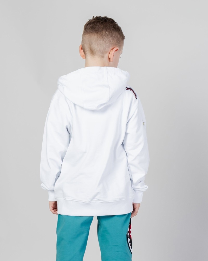 White Sprayground Moneyboys Sg Kids' Hoodie | 750162559