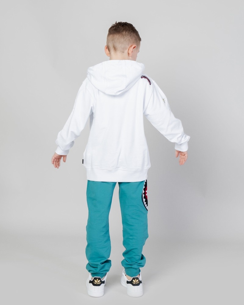 White Sprayground Moneyboys Sg Kids' Hoodie | 750162559