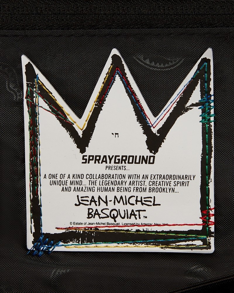White Sprayground Official Basquiat Untitled 1983 Men's Handbag | 676028885