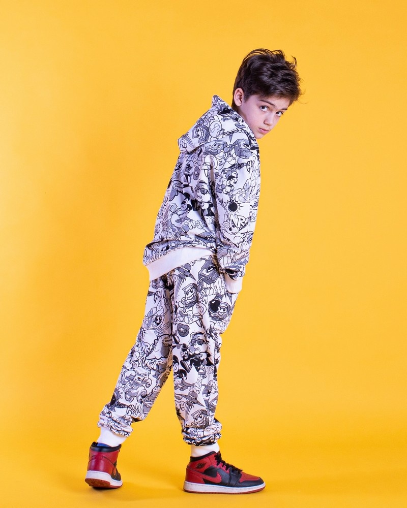 White Sprayground Psycho Comics Kids' Tracksuits | 154587600