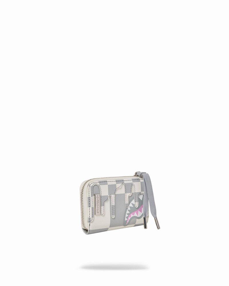 White Sprayground Xtc La Palais Men's Wallets | 885380695