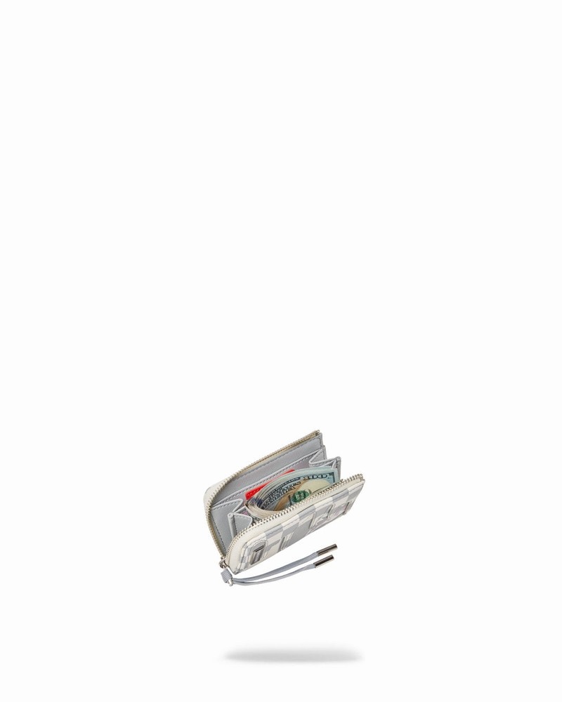 White Sprayground Xtc La Palais Men's Wallets | 885380695